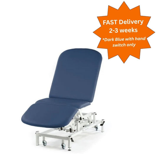 Seers Medicare 3 Section Electric Bariatric Treatment Couch - 80cm wide