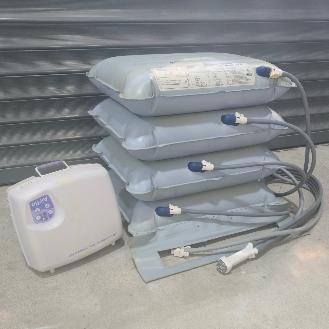 Refurbished Mangar ELK Emergency Lifting Cushion Bleb Kit A + Airflow MK2 Compressor