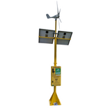 Solar & Wind Powered Defibrillator Cabinet 
