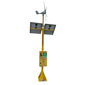 Solar & Wind Powered Defibrillator Cabinet 