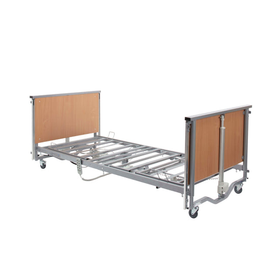 Casa Elite Home Care Bed Standard Low in Beech without Side Rails