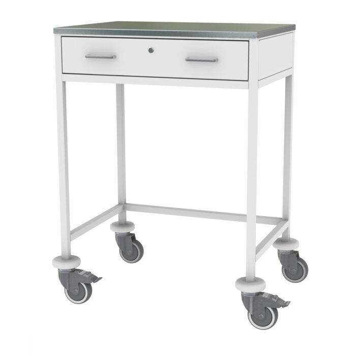 Shuttleworth Chart Board Trolley with Stainless Steel Top