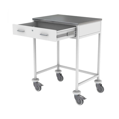 Shuttleworth Chart Board Trolley with Stainless Steel Top