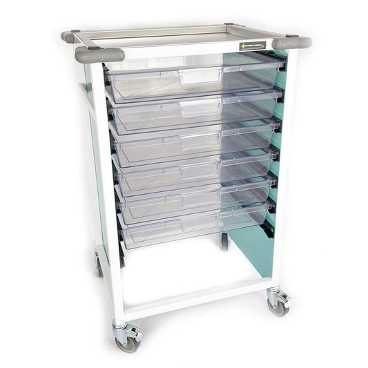 CareKart Storage Trolley | 6 x 80mm Drawers | HECCK101/C