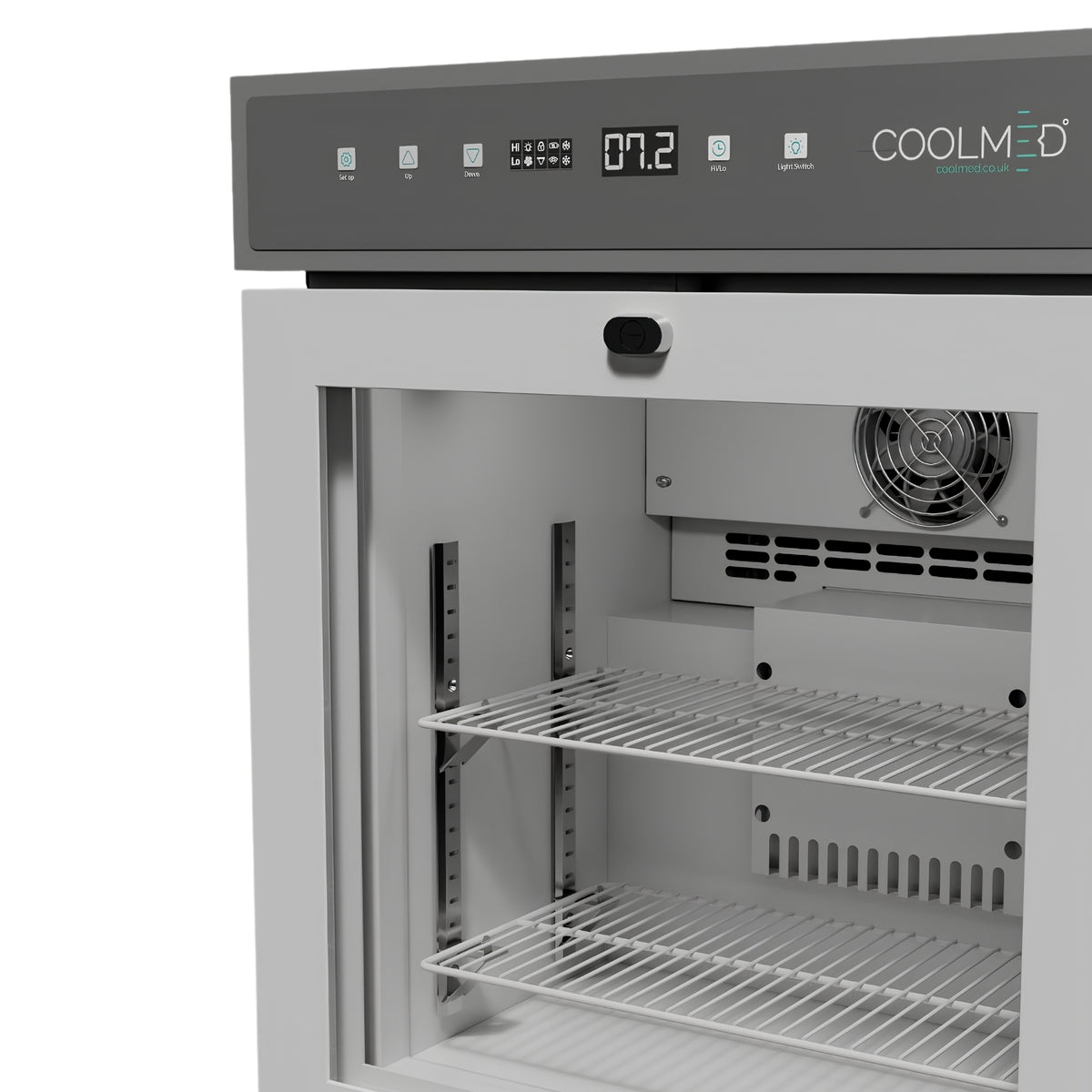 CoolMed CMG29/I  Intelligent+ Wi-FI Medical Fridge - Glass Door - 30 Litre