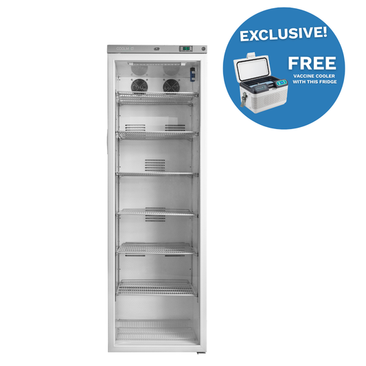 Glass Door Large Medical, Pharmacy, Vaccine Refrigerator CMG400