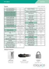 CMRTSS59 Solid Door Room Temperature Storage Cabinet - specification
