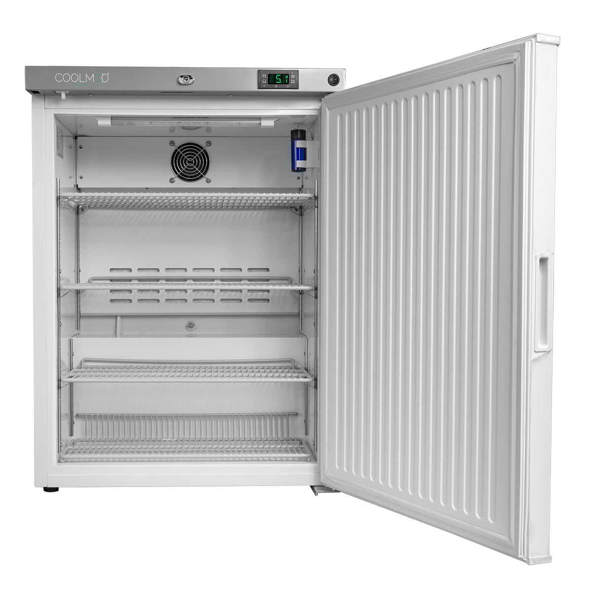 CMRTSS125 Solid Door Room Temperature Storage Cabinet 145L - internal view