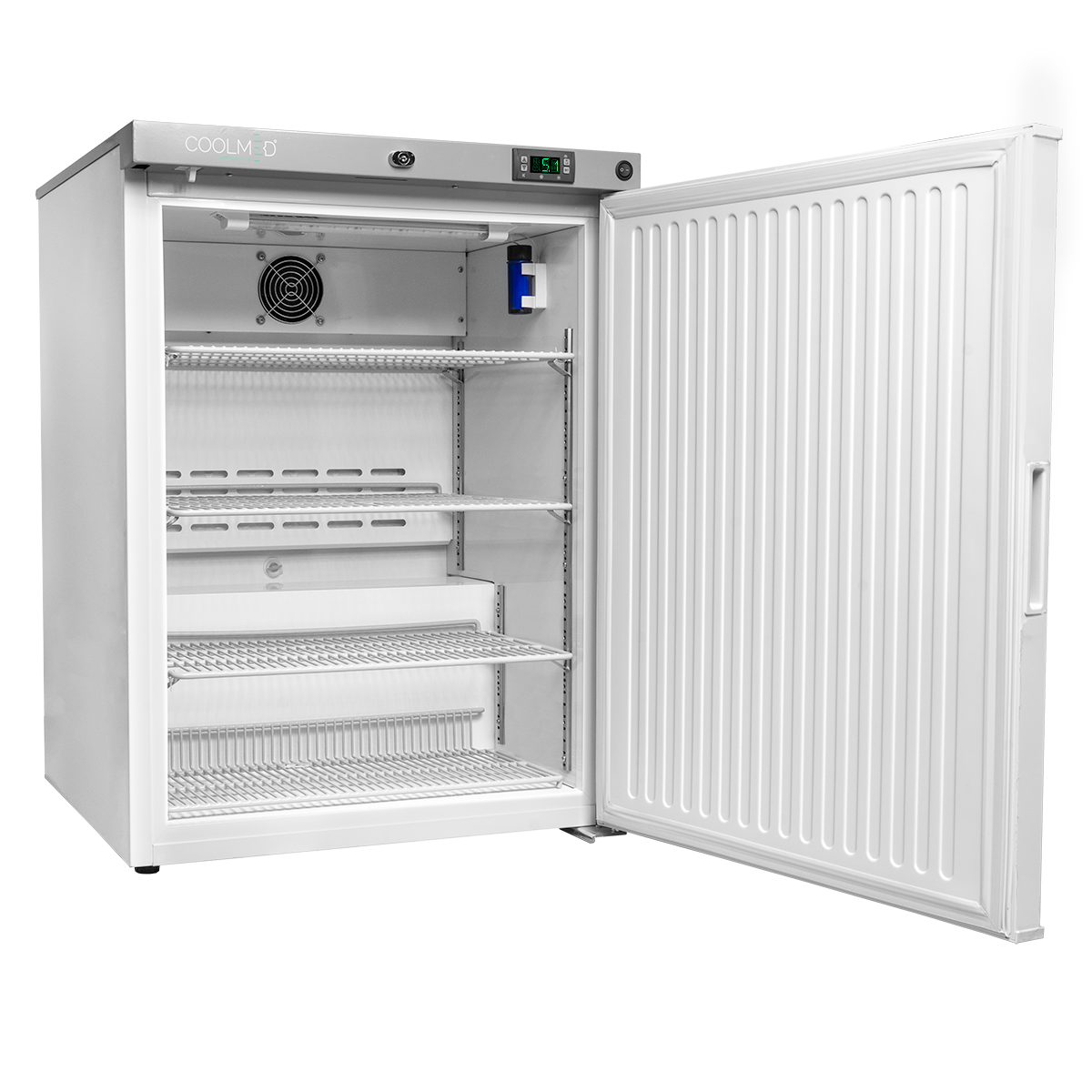 CMRTSS125 Solid Door Room Temperature Storage Cabinet 145L - internal view