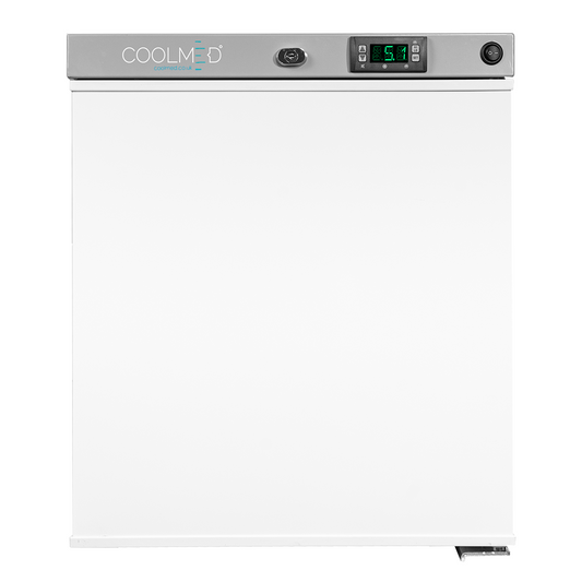 Coolmed Solid Door Small Medical, Pharmacy, Vaccine Refrigerator CMS29