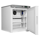 CMRTSS29 Solid Door Room Temperature Storage Cabinet 29L - open door