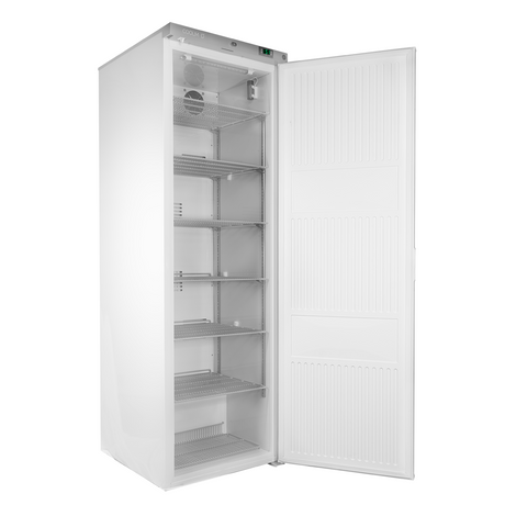 CMRTSS400 Solid Door Room Temperature Storage Cabinet 400L - open view 