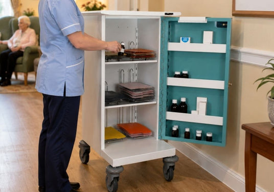 Care Home Medical Equipment - Drugs Trolleys - Seal Medical Supplies Ltd