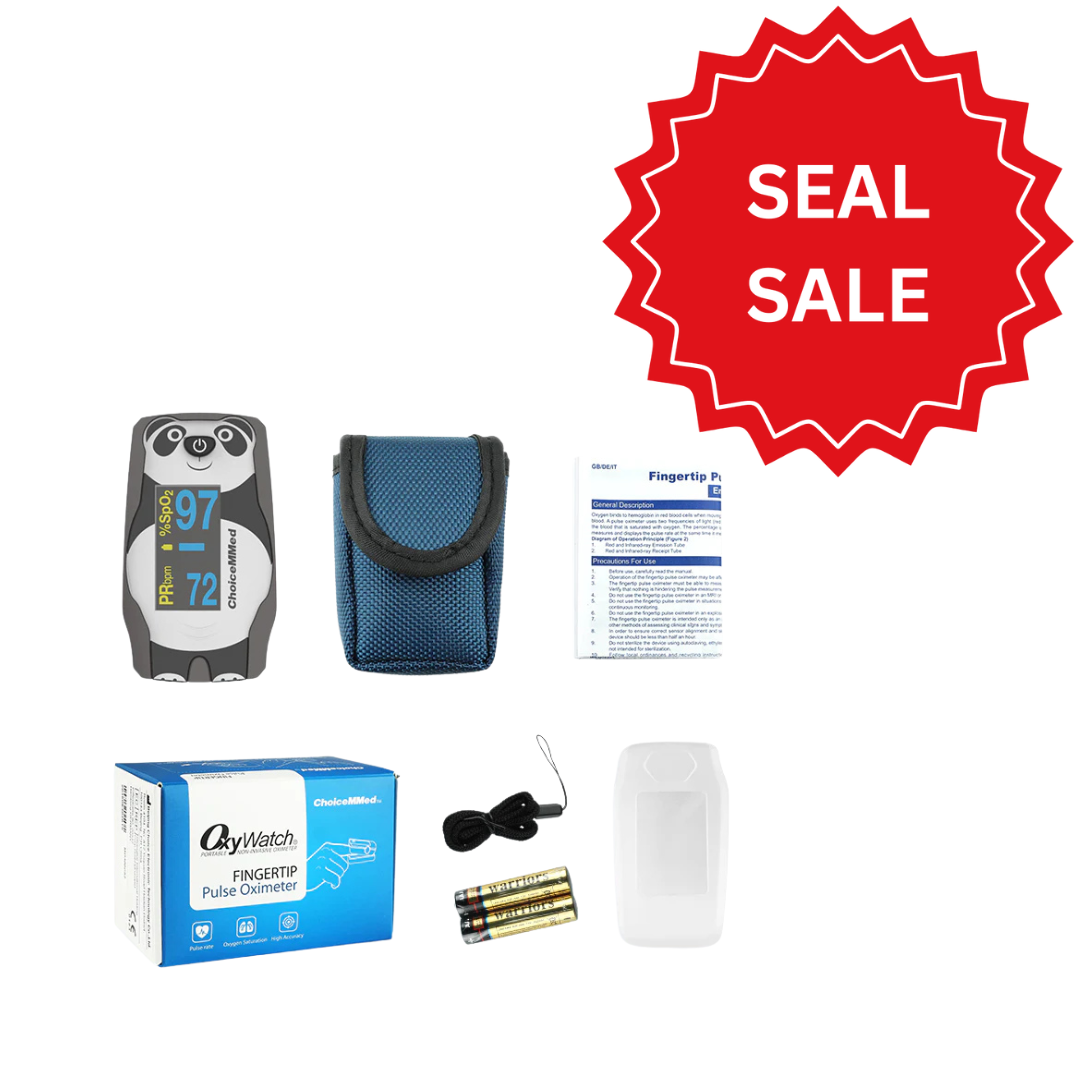 Cartoon Panda Fingertip Pulse Oximeter