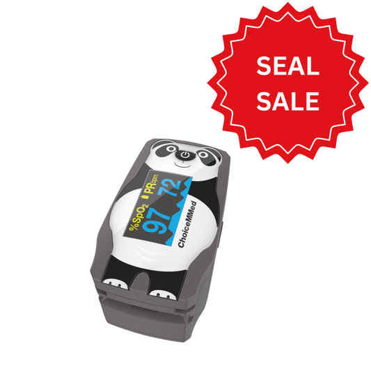 Cartoon Panda Fingertip Pulse Oximeter