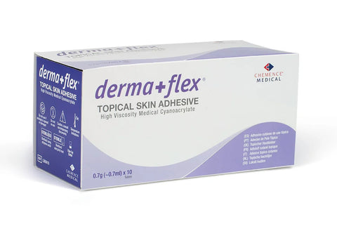 Chemence Medical Dermaflex Skin Adhesive – Topical Wound Closure Glue 10 Treatments