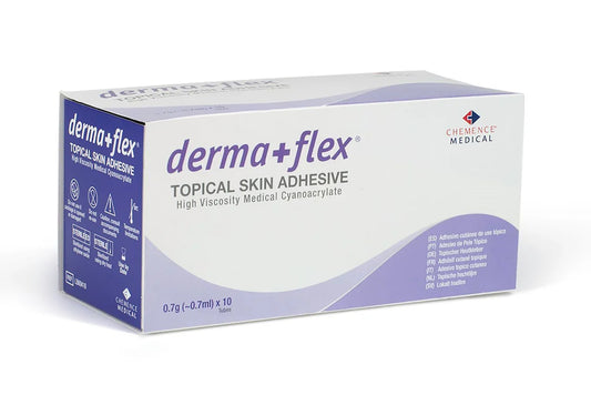 Chemence Medical Dermaflex Skin Adhesive – Topical Wound Closure Glue 10 Treatments