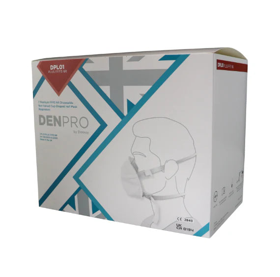 DPL02 PLUS FFP3 NR Small Mask- Denpro (12 boxes of x7 masks) 84