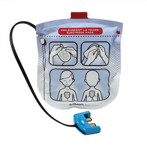 Defibtech Lifeline View Defibrillator Pads - Paediatric