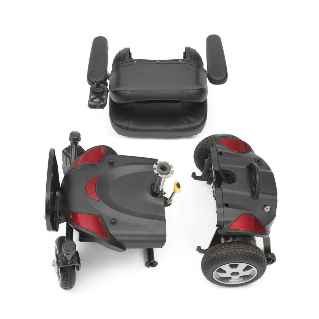 Titan Powerchair wheelchair in parts