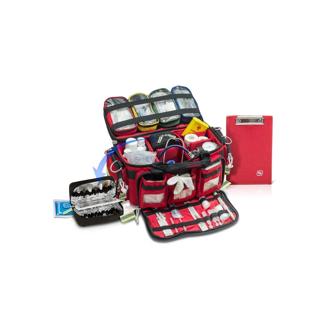 Elite Bag For Emergency Basic Life Support Bag - Red