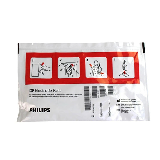 Philips Heartstart Adult FR2 AED Defibrillator PADs