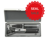 HEINE mini 3000 F.O. Otoscope 2.5v with Battery Handle & Case
