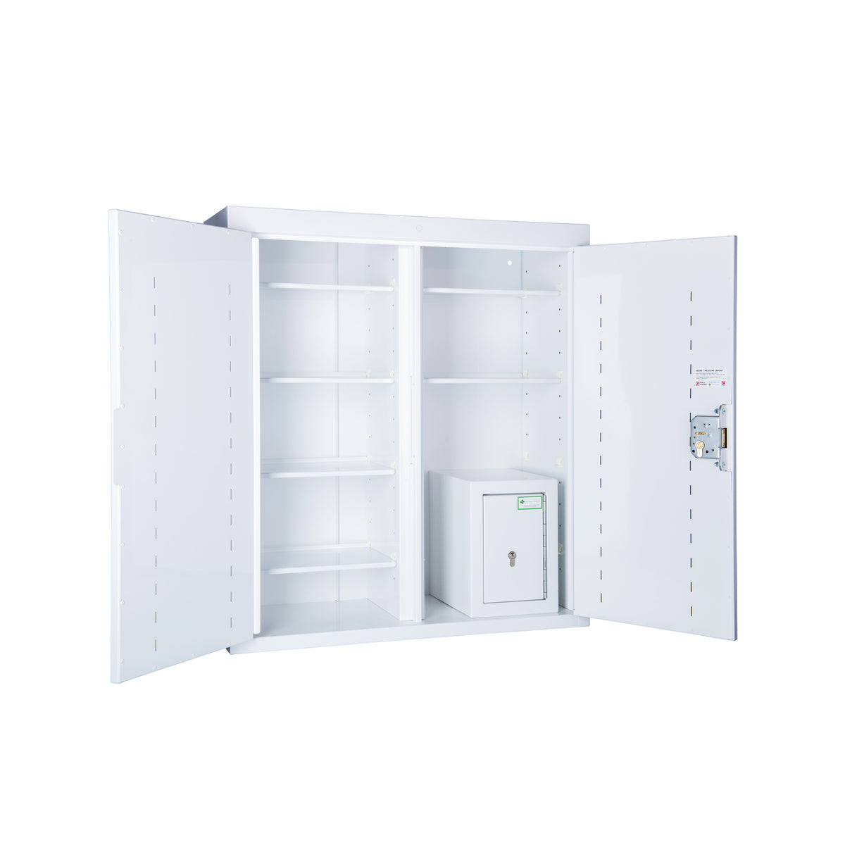 MED402 Medicine Cabinet with Internal Controlled Drugs Cabinet