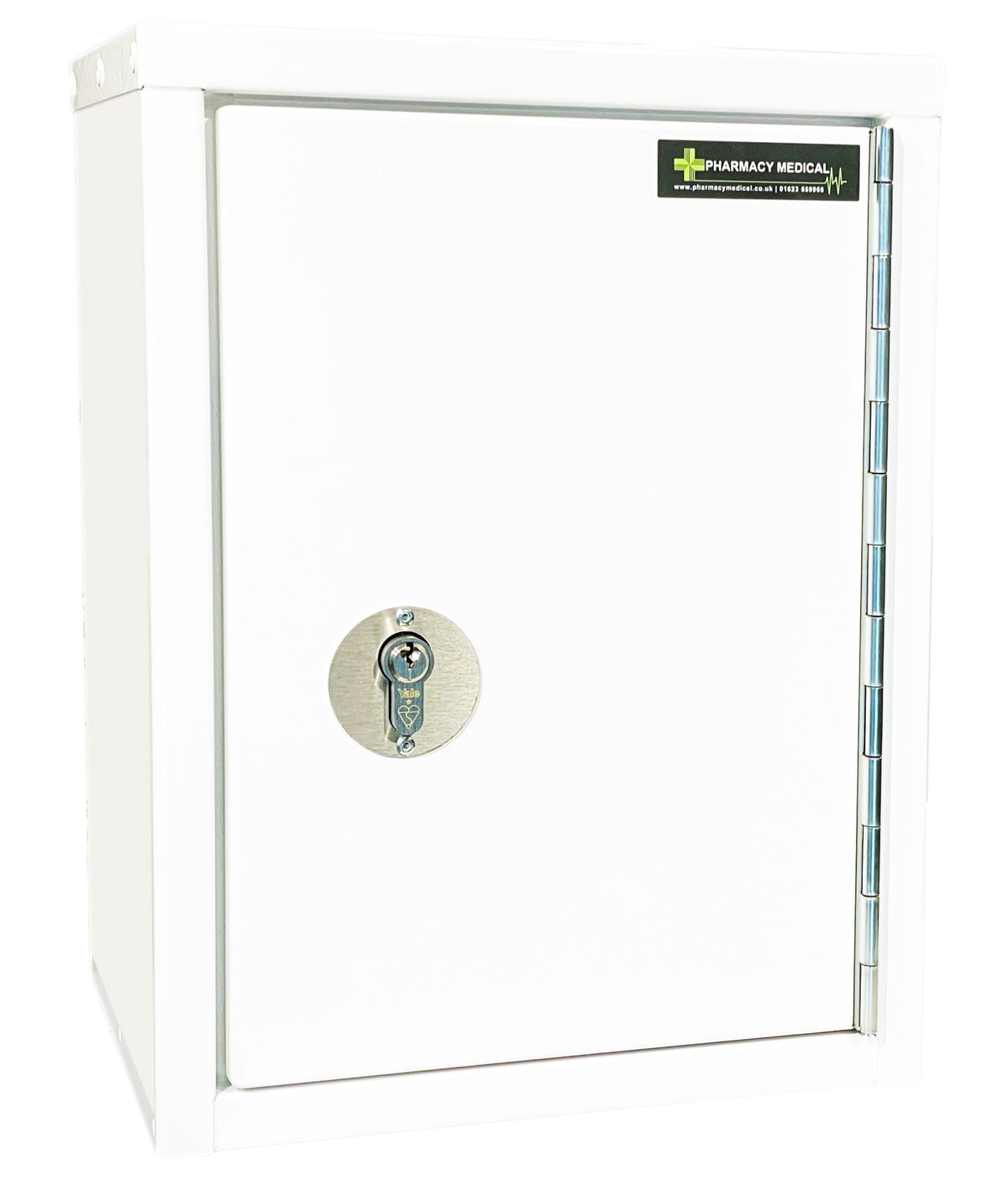HECMC100 MEDICINE / DRUGS CABINET 370 X 275 X 245mm | external front view 