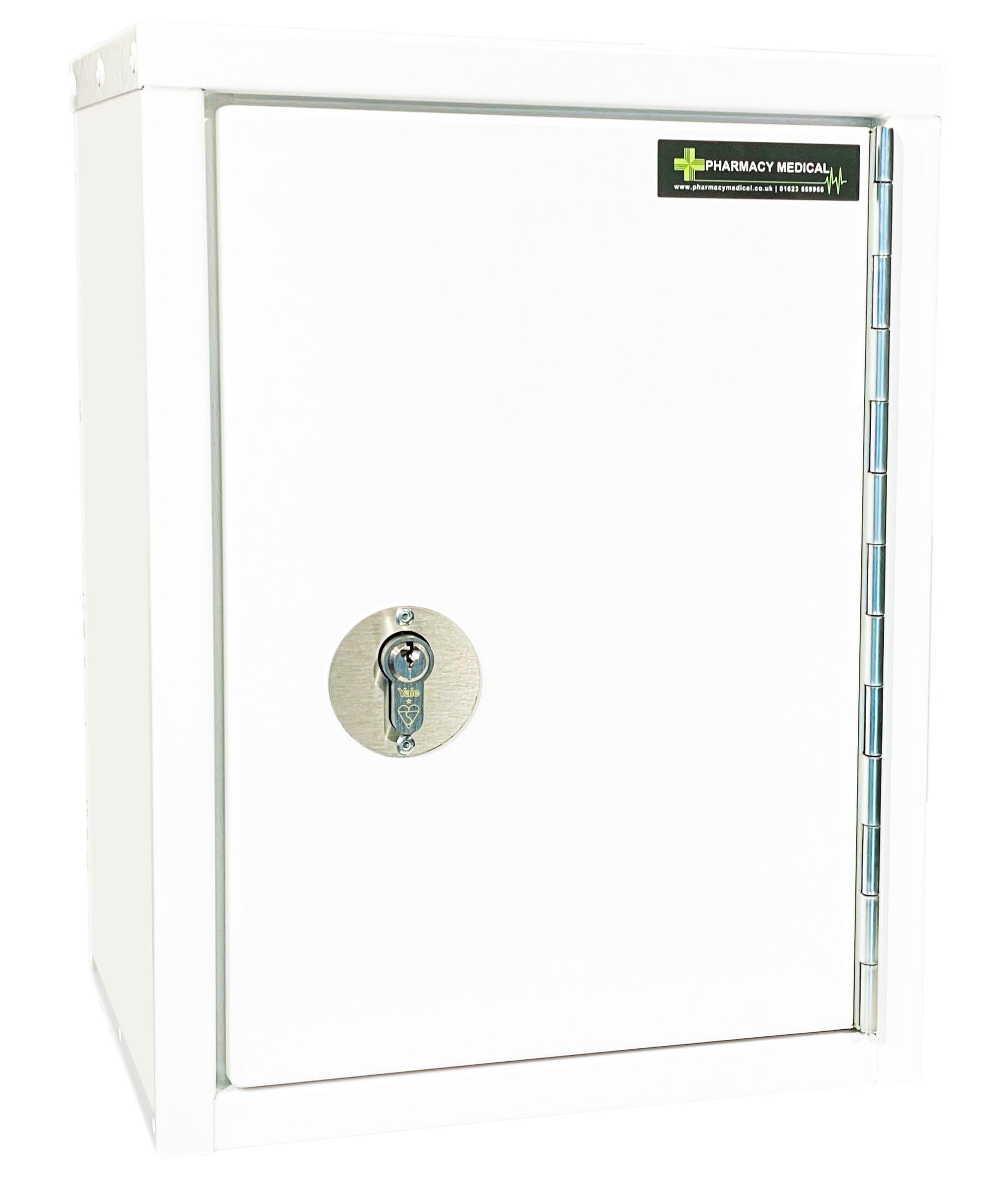 HECMC100 MEDICINE / DRUGS CABINET 370 X 275 X 245mm | external front view 