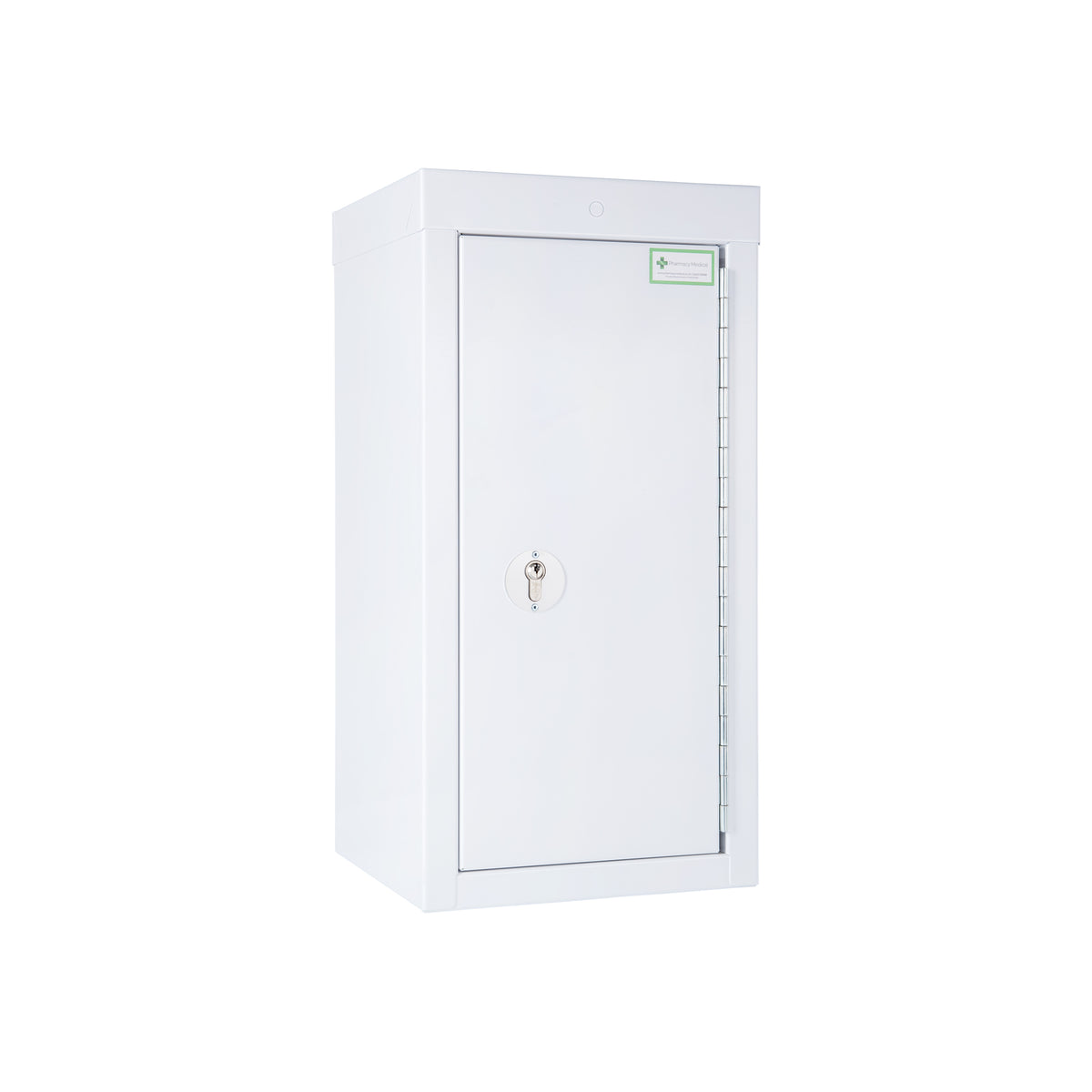 Pharmacy Medical - HECMC230 MEDICINE / DRUGS CABINET 600 X 300 X 300mm | 3 FULL DEPTH SHELVES | R or L HINGE, optional warning light