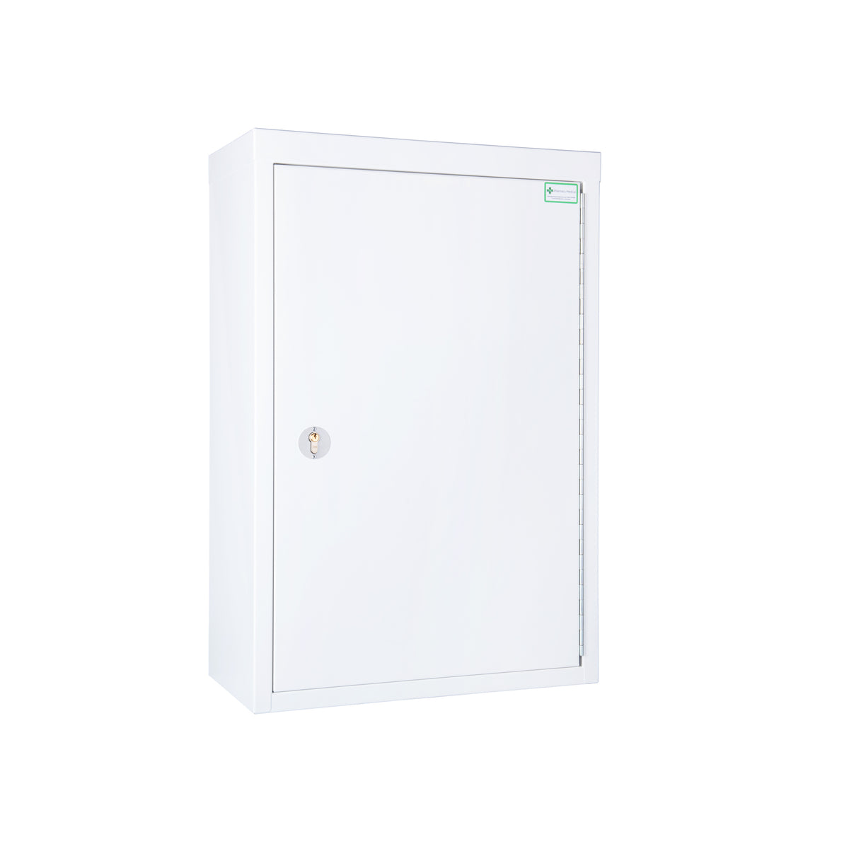 Pharmacy Medical - HECCMC300A MEDICINE / DRUGS CABINET 900 X 600 X 300mm | SINGLE DOOR, 3 FULL DEPTH SHELVES | R/H HINGE - with internal: CONTROLLED DRUGS CABINET S, M or L | 1 SHELF (Removable) | R/H HINGE
