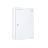 Pharmacy Medical - HECCMC300A MEDICINE / DRUGS CABINET 900 X 600 X 300mm | SINGLE DOOR, 3 FULL DEPTH SHELVES | R/H HINGE - with internal: CONTROLLED DRUGS CABINET S, M or L | 1 SHELF (Removable) | R/H HINGE