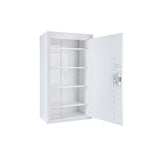 Pharmacy Medical - HECMC350 MEDICINE / DRUGS CABINET 900 X 500 X 300mm | 3 FULL DEPTH SHELVES | R or L HINGE, optional warning light