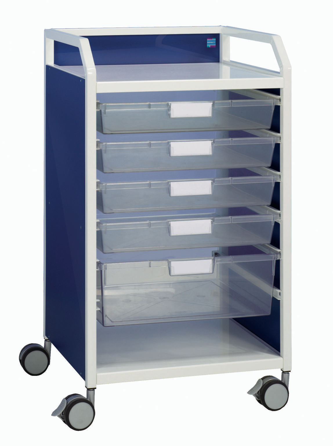 Clean Injection Trolley Howarth Easy Clean Five Draw Trolley – Seal Medical