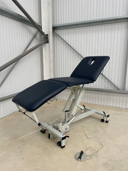 3 Section electric treatment couch