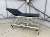 Reconditioned Bariatric Medical / Physio / Treatment extra wide Electric Couch - black