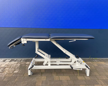 Reconditioned Three Section Drop End Couch flat side view