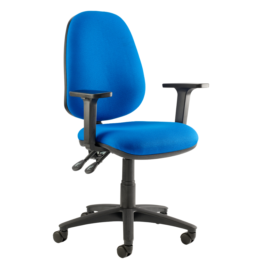 Kirby High Back Operator Chair - Standard 2 lever mechanism with PCB