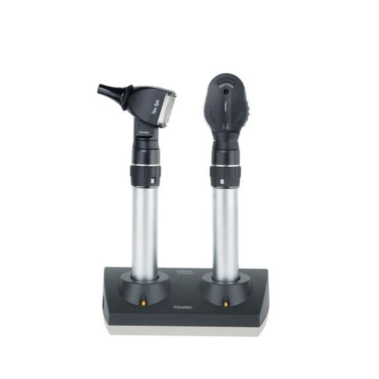 Keeler Practitioner Ophthalmoscope and Fibre Optic Otoscope 240v Desk Set