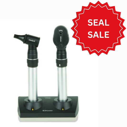 Keeler Standard Ophthalmoscope and Standard Otoscope 240v Desk Set