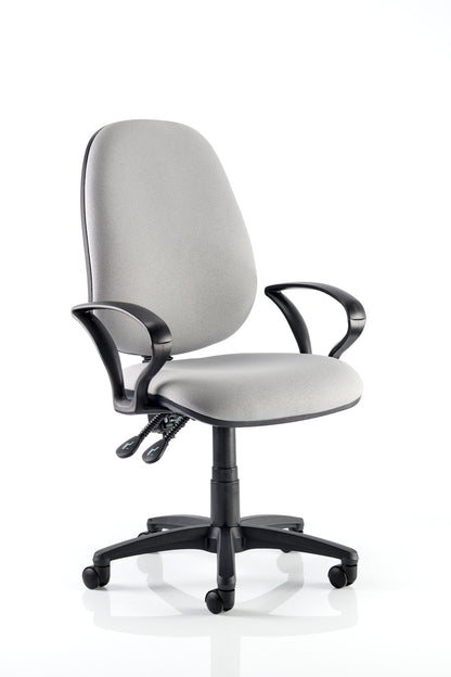 Kirby Extra High Back Operator Chair - Standard 2 lever mechanism with PCB
