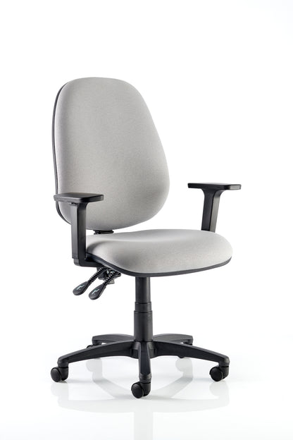 Kirby Extra High Back Operator Chair - Standard 2 lever mechanism with PCB