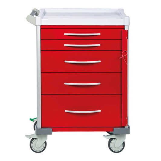 LX Resuscitation Trolley 5 DRAWER