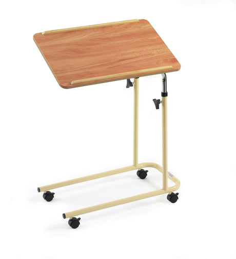 L Style Over Bed Table with Castors 715CBE 1