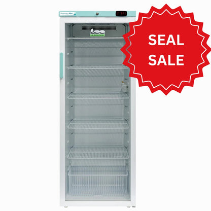 Lec Medical 310 Litre Glass Door Freestanding Fridge - PPGR310BT-UK