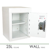  HECMC100 MEDICINE / DRUGS CABINET 370 X 275 X 245mm | internal view 