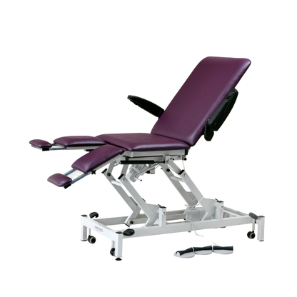 Meckler Medical podiatry  examination couch with optional accessories