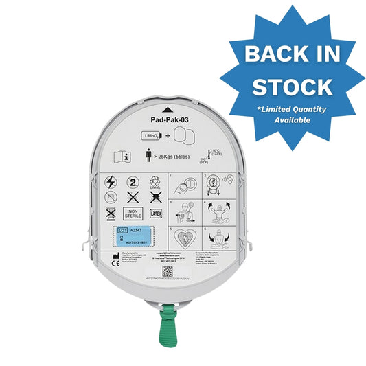 Heartsine Samaritan Adult Pad-Pak-03 inc Combined Battery