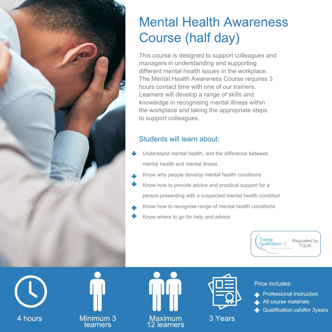 Imperative Mental Health Awareness Course (Half Day)